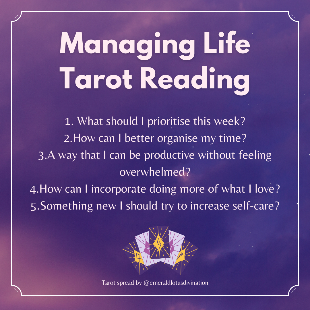 Managing Life Tarot Reading - Image 2