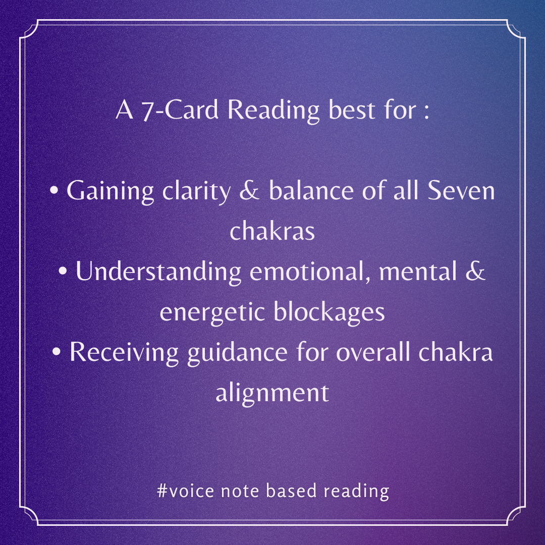 7 Chakra Tarot Reading - Image 3