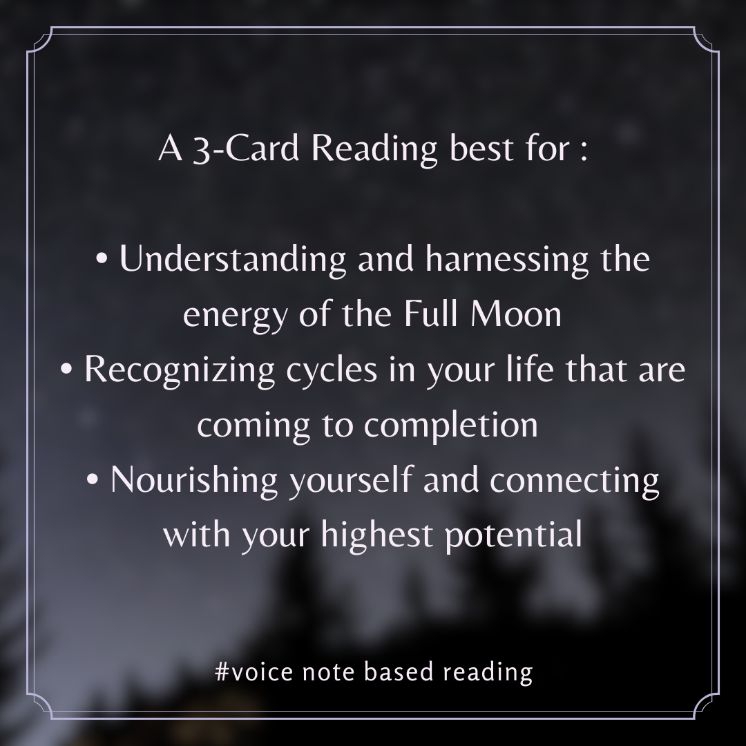 Full Moon Tarot Reading - Image 3