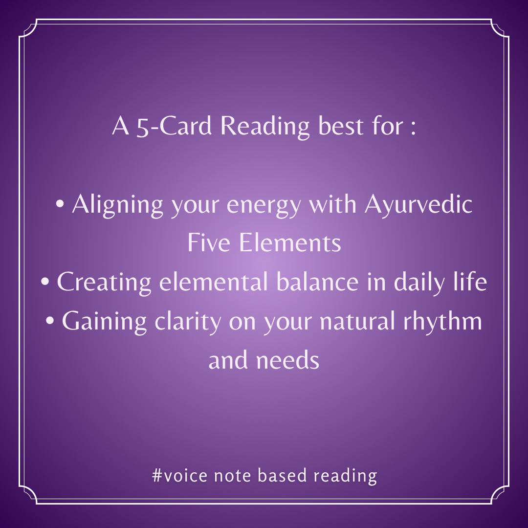 Pancha Mahabhuta Tarot Reading - Image 3