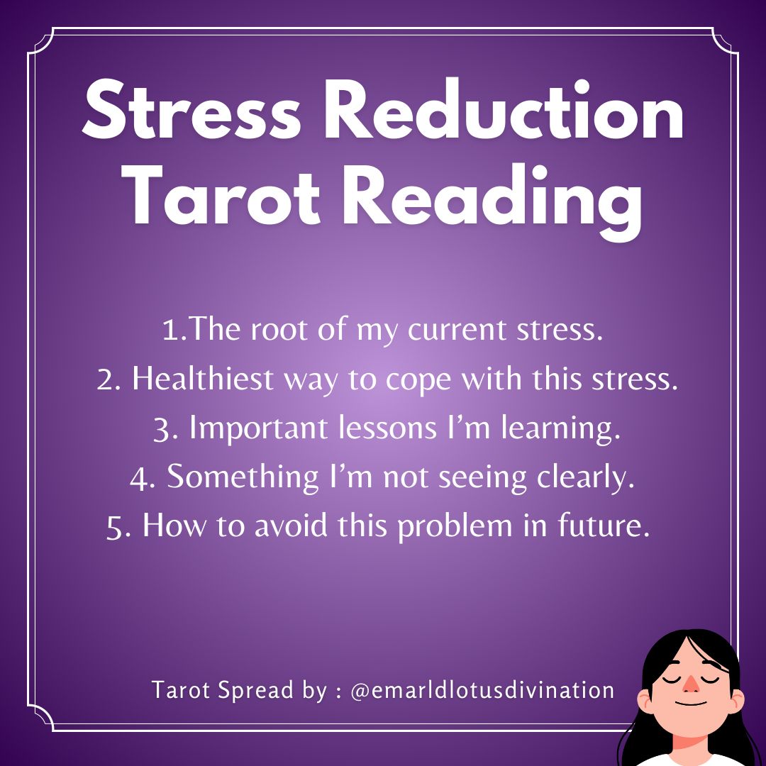Stress Reduction Tarot Reading